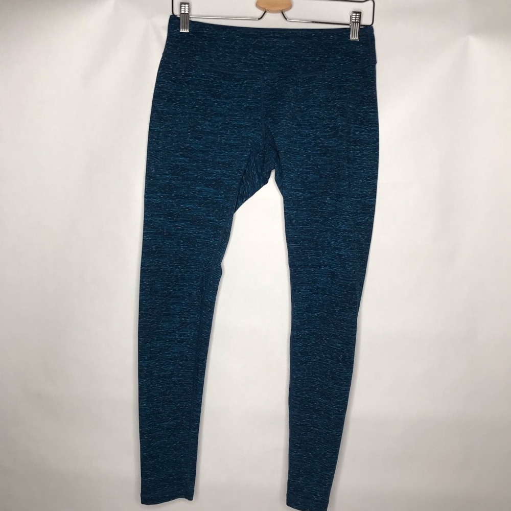 Zella Live in Space Dye Full Length Legging Blue Size M